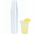 Genuine Joe 9 oz Clear Plastic Cups - 9 fl oz - Clear - Plastic - Cold Drink, Beverage - 50 / Pack