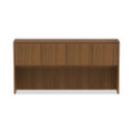 Alera Valencia Series Hutch, 3-comp, 70.63w X 15d X 35.38h, Modern Walnut