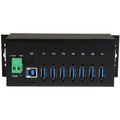 StarTech.com 7 Port Industrial USB 3.0 Hub with ESD - USB 3.0 Type B - External - 7 USB Port(s) - 7 USB 3.0 Port(s) - TAA Compliant