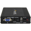 StarTech.com VGA to HDMI Converter with Scaler - 1920x1200 - Functions: Video Scaling - 1920 x 1200 - VGA - Audio Line In - Audio Line Out - 1 Each - External - TAA Compliant