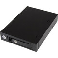 StarTech.com Drive Enclosure SATA/600 - Serial ATA/600 Host Interface Internal - Black, Silver - 1 x HDD Supported - 1 x SSD Supported - 1 x Total Bay - 1 x 2.5" Bay - Aluminum, Steel