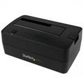 StarTech.com Drive Dock SATA/600 - USB 3.1 Type B Host Interface - UASP Support External - Black - 1 x Total Bay - 1 x 2.5"/3.5" Bay - Plastic
