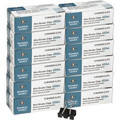 Business Source Fold-back Binder Clips - Mini - 0.6" Width - 0.25" Size Capacity - for Paper - Black - Tempered Steel - 1 Dozen/Pack - 12 / Box