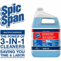 Spic and Span Disinfecting All-Purpose Spray and Glass Cleaner - For Multipurpose - Concentrate - 128 fl oz (4 quart) - Recommended For: Grease Remover, Germs Remover - Streak-free, Disinfectant - Clear Blue - 2 / Carton