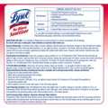 Professional Lysol No Rinse Sanitizer - For Sink, Floor, Wall, Bathtub, Food Service Area - Concentrate - 128 fl oz (4 quart) - Recommended For: Bacteria Remover, Fungi Remover, Virus Remover - Disinfectant, Anti-bacterial - 4 / Carton