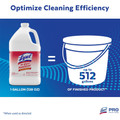 Professional Lysol No Rinse Sanitizer - For Sink, Floor, Wall, Bathtub, Food Service Area - Concentrate - 128 fl oz (4 quart) - Recommended For: Bacteria Remover, Fungi Remover, Virus Remover - Disinfectant, Anti-bacterial - 4 / Carton