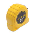 Power Return Tape Measure, Plastic Case, 1" X 25ft, Yellow