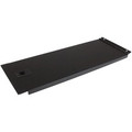 StarTech.com Solid Blank Panel with Hinge for Server Racks - 4U - Steel - Black - 4U Rack Height - 1 Each - 7" Height x 0.9" Width x 18.4" Depth - TAA Compliant