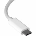 StarTech.com USB-C to Gigabit Network Adapter - White - USB 3.1 - Realtek RTL8153 - 1 Port(s) - 1 - Twisted Pair - 10/100/1000Base-T - Desktop
