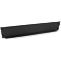 StarTech.com 2U Tool-Less Rack Panel - Aluminum, Plastic - Black - 2U Rack Height - 1 Each - 0.6" Height x 3.5" Width x 19" Depth - TAA Compliant