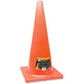 Honeywell Orange Traffic Cone - 13.5" Width x 28" Height - Cone Shape - Long Lasting, Fade Resistant, UV Resistant - Outdoor - Orange - 1 Each