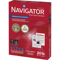 Navigator Premium Multipurpose Trusted Performance Paper - Extra Opacity - White - 97 Brightness - Letter - 8 1/2" x 11" - 20 lb Basis Weight - White - 500 Sheets per Ream - 400 / Pallet