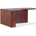 Lorell Essentials Left Peninsula Desk Box 1 of 2 - x 1" Thickness Top, 29.5" Height x 70.9" Width x 41.4" Depth - Finish: Cherry Laminate - Durable - 1 Each