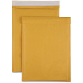 Sparco Size 5 Bubble Cushioned Mailers - Bubble - #5 - 10 1/2" Width x 16" Length - Self-sealing - Kraft - Kraft - 100 / Carton
