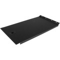 StarTech.com Solid Blank Panel with Hinge for Server Racks - 6U - Steel - Black - 6U Rack Height - 1 Each - 0.6" Height x 10.4" Width x 18.3" Depth - TAA Compliant