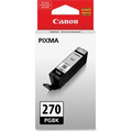 Canon PGI-270 Original Inkjet Ink Cartridge - Pigment Black - 1 Each - Inkjet - Pigment Black - 1 Each