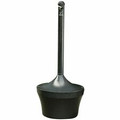 Genuine Joe Heavy-duty Metal Dustpan - 12" Wide - Steel - Black - 12 / Carton