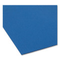 Colored Hanging File Folders With 1/5 Cut Tabs, Letter Size, 1/5-cut Tab, Navy, 25/box
