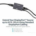StarTech.com DisplayPort Signal Booster - DP Extender - 4K 60Hz - 60 Hz - 30 Hz to 60 Hz - 3840 × 2160 - 42 ft Maximum Operating Distance - DisplayPort - USB - TAA Compliant
