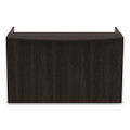 Alera Valencia Series Reception Desk With Transaction Counter, 71" X 35.5" X 29.5" To 42.5", Espresso
