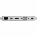 Tripp Lite series U442-DOCK1 Docking Station - for Tablet PC, Notebook - USB Type C - 3 x USB Ports - 3 x USB 3.0 - Network (RJ-45) - HDMI - VGA - Mini DisplayPort - Microphone - Wired