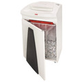 HSM Securio B26c Cross-cut Shredder - Continuous Shredder - Cross Cut - 19 Per Pass - for shredding Paper Clip, Paper, 3.5" Floppy Disk, CD, Staples, DVD, Credit Card - 0.177" x 1.181" Shred Size - P-4/O-3/T-4/E-3/F-1 - 12.20" Throat - 14.50 gal W...