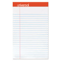 Perforated Ruled Writing Pads, Narrow Rule, Red Headband, 50 White 5 X 8 Sheets, Dozen Perforated Ruled Writing Pads, Narrow Rule, Red Headband, 50 White 5 X 8 Sheets, Dozen