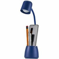 Bostitch Desk Lamp with Storage Cup, Navy - LED Bulb - Adjustable, Touch Sensitive Control Panel, Dimmable, Color Temperature Setting, Flicker-free, Adjustable Head, Adjustable Brightness, Glare-free Light, Eco-friendly - Desk Mountable, Table Top...