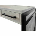 Martin Mason Concrete Laminate Unit - 31" Height x 60" Width x 30" Depth - 3 x Utility, Storage Drawer(s) - Material: Thermofused Laminate (TFL) - Finish: Concrete, Stone - Storage Drawer, Center Drawer, Cable Management, Grommet, Durable, Long La...