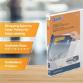 QuickFit View Binder, 3-Ring Binder, Angle D Ring, 5/8 Inch, White - 5/8" Binder Capacity - Letter - 8 1/2" x 11" Sheet Size - 150 Sheet Capacity - 3 x 0.63" Ring(s) - Fastener(s): D-Ring - Pocket(s): Internal - Polypropylene - White - Recycled - ...