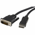 StarTech.com DisplayPort to DVI Video Converter Cable - 10 ft DisplayPort/DVI-D Video Cable Adapter for Video Device, Monitor, HDTV, Workstation, Desktop Computer, Notebook, Docking Station - First End: 1 x 20-pin DisplayPort 1.2 Digital Audio/Vid...