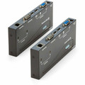 StarTech.com USB VGA KVM Console Extender over CAT5 UTP - 500 ft - 2 Computer(s) - 1 Local User(s) - 1 Remote User(s) - 500 ft Range - XGA - 1024 x 768 Maximum Video Resolution - 2 x Network (RJ-45) - 4 x USB - 4 x VGA - 120 V AC, 240 V AC Input V...