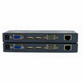 StarTech.com USB VGA KVM Console Extender over CAT5 UTP - 500 ft - 2 Computer(s) - 1 Local User(s) - 1 Remote User(s) - 500 ft Range - XGA - 1024 x 768 Maximum Video Resolution - 2 x Network (RJ-45) - 4 x USB - 4 x VGA - 120 V AC, 240 V AC Input V...