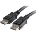StarTech.com 35 ft DisplayPort Cable with Latches - M/M - 35 ft DisplayPort Video Cable for Audio/Video Device, Workstation, Notebook, Projector, Graphics Card, Monitor - First End: 1 x 20-pin DisplayPort Digital Audio/Video - Male - Second End: 1...