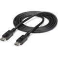 StarTech.com 35 ft DisplayPort Cable with Latches - M/M - 35 ft DisplayPort Video Cable for Audio/Video Device, Workstation, Notebook, Projector, Graphics Card, Monitor - First End: 1 x 20-pin DisplayPort Digital Audio/Video - Male - Second End: 1...