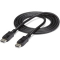 StarTech.com 25 ft DisplayPort Cable with Latches - M/M - 25 ft DisplayPort Video Cable for Audio/Video Device, Monitor, Workstation, Notebook, Projector, Graphics Card - First End: 1 x 20-pin DisplayPort 1.2 Digital Audio/Video - Male - Second En...