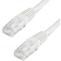 StarTech.com 4ft White Cat6 UTP Patch Cable ETL Verified - 4 ft Category 6 Network Cable for Network Device, Wall Outlet, Workstation, Distribution Panel, Hub, VoIP Device, Security Device - First End: 1 x RJ-45 Network - Male - Second End: 1 x RJ...