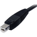 StarTech.com 6 ft 4-in-1 USB DisplayPort KVM Switch Cable - 6 ft KVM Cable for KVM Switch, Peripheral Device, Audio Device, Microphone, Keyboard/Mouse, Computer, PC, Switch - First End: 1 x 20-pin DisplayPort Digital Audio/Video - Male, 1 x 4-pin ...