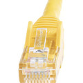 StarTech.com 7 ft Yellow Snagless Cat6 UTP Patch Cable - 7 ft Category 6 Network Cable for Network Device, Workstation, IP Phone, Hub, Distribution Panel, Wall Outlet - First End: 1 x RJ-45 Network - Male - Second End: 1 x RJ-45 Network - Male - 1...