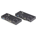 StarTech.com USB VGA KVM Console Extender over Cat5 UTP 1000 ft - 2 Computer(s) - 1 Local User(s) - 1 Remote User(s) - 984.25 ft Range - WUXGA - 1920 x 1200 Maximum Video Resolution - 2 x Network (RJ-45) - 4 x USB - 2 x VGA - 120 V AC, 240 V AC In...