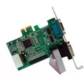 StarTech.com 2S1P Native PCI Express Parallel Serial Combo Card with 16550 UART - Dual-profile Plug-in Card - 16550 UART - PCI Express x1 - PC, Mac, Linux - 1 x Number of Parallel Ports External - 2 x Number of Serial Ports External - 1 - TAA Comp...