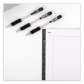 Z-grip Mechanical Pencil, 0.7 Mm, Hb (#2.5), Black Lead, Clear/black Grip Barrel, Dozen