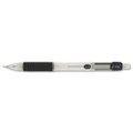 Z-grip Mechanical Pencil, 0.7 Mm, Hb (#2.5), Black Lead, Clear/black Grip Barrel, Dozen