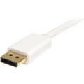 StarTech.com Mini DisplayPort to DisplayPort Cable Audio/Video Cable - 3.28 ft DisplayPort/Mini DisplayPort A/V Cable for Audio/Video Device, Monitor, Projector, TV, Mac mini, Notebook, HDTV - First End: 1 x 20-pin DisplayPort 1.2 Digital Audio/Vi...