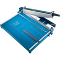 Dahle 567 Premium Guillotine Trimmer - 35 Sheet Cutting Capacity - 21" Cutting Length - 8" Height x 14.4" Width x 23.6" Length - Self-sharpening, Adjustable Paper Guide, Sturdy, Non-skid Rubber Feet, Self-sharpening Blade, Adjustable Alignment Gui...