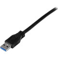 StarTech.com 1m (3ft) Certified SuperSpeed USB 3.0 A to B Cable - M/M - 3.28 ft USB/USB-B Data Transfer Cable for Video Capture Card, Hard Disk Drive Enclosure, PC, Docking Station, Storage Enclosure, Card Reader - First End: 1 x 9-pin USB 3.0 Typ...