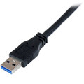 StarTech.com 1m (3ft) Certified SuperSpeed USB 3.0 A to Micro B Cable - M/M - 3.28 ft USB/USB Micro-B Data Transfer Cable for Video Capture Card, Hard Disk Drive Enclosure, PC, Card Reader, Storage Enclosure, Notebook - First End: 1 x 9-pin USB 3....