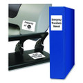 Permanent Id Labels W/ Sure Feed Technology, Inkjet/laser Printers, 1.25 X 1.75, White, 32/sheet, 15 Sheets/pack