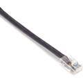 Black Box GigaTrue Cat.6 UTP Patch Network Cable - 50 ft Category 6 Network Cable for Patch Panel, Wallplate, Network Device - First End: 1 x RJ-45 Network - Male - Second End: 1 x RJ-45 Network - Male - 1 Gbit/s - Patch Cable - CM - 24 AWG - Purp...