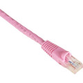 Black Box GigaTrue Cat.6 UTP Patch Network Cable - 20 ft Category 6 Network Cable for Patch Panel, Wallplate, Network Device - First End: 1 x RJ-45 Network - Male - Second End: 1 x RJ-45 Network - Male - 1 Gbit/s - Patch Cable - CM - 24 AWG - Pink...